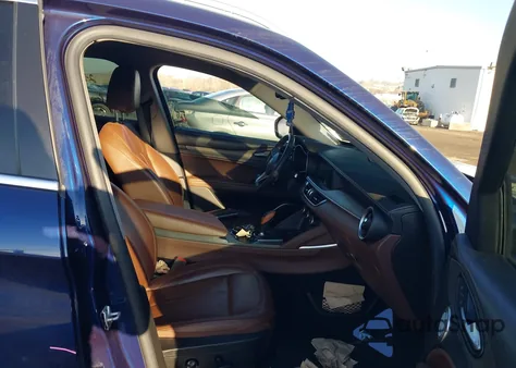 2019 Alfa Romeo Stelvio Ti Awd from USA, damaged, VIN ZASPAKBN2K7C32696